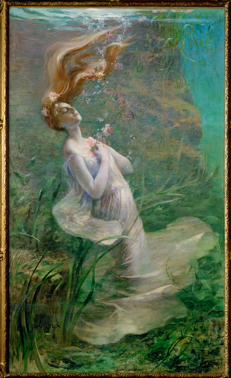 Ophelia by Paul Albert Steck