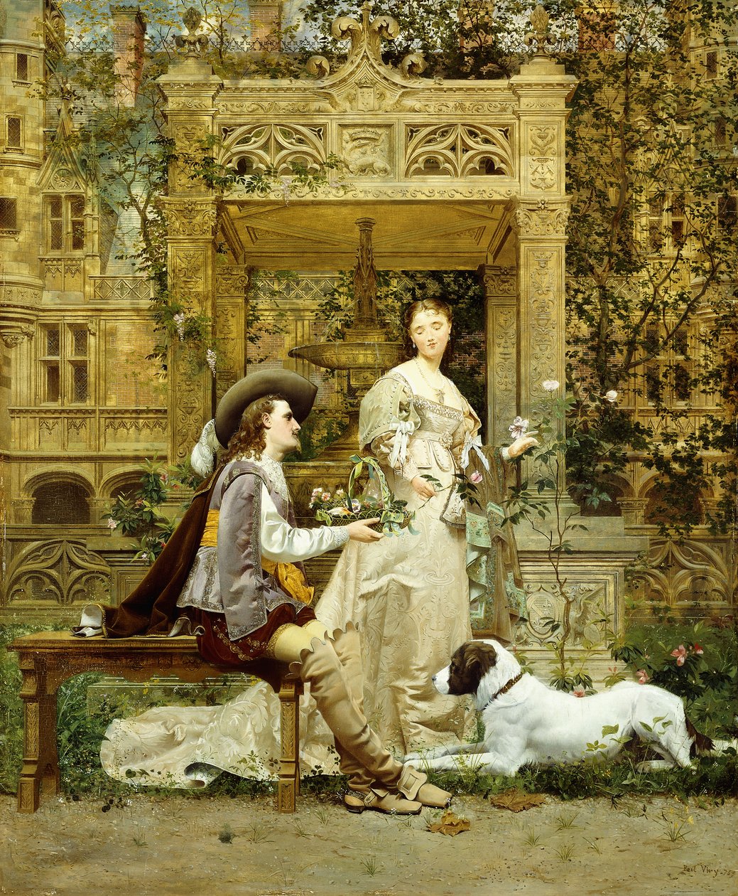 Teklif, 1876 by Paul Alphonse Viry