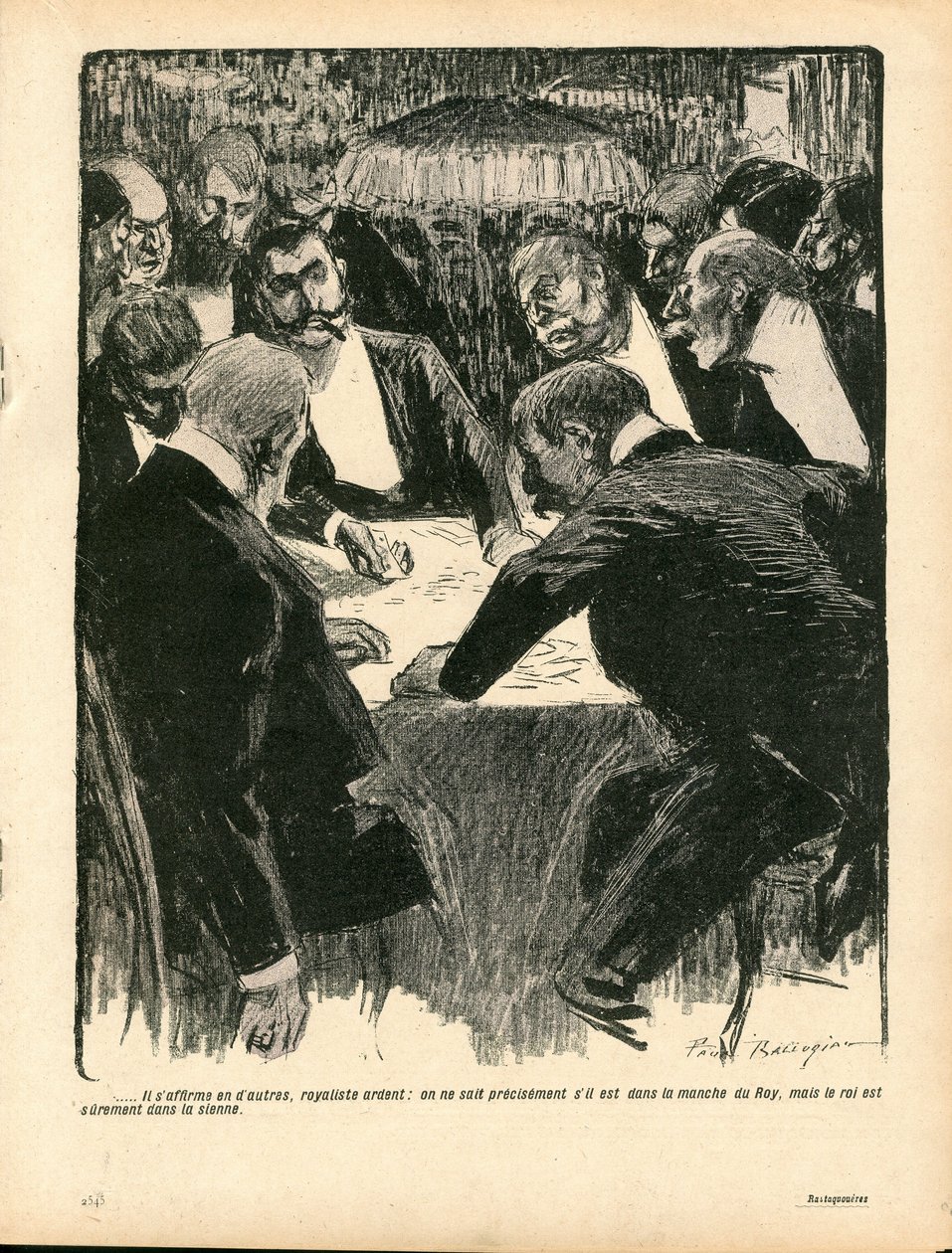 Tereyağı Tabağı, Satirik Renkli by Paul Balluriau