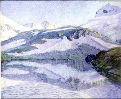 Alp manzarası by Paul Baum
