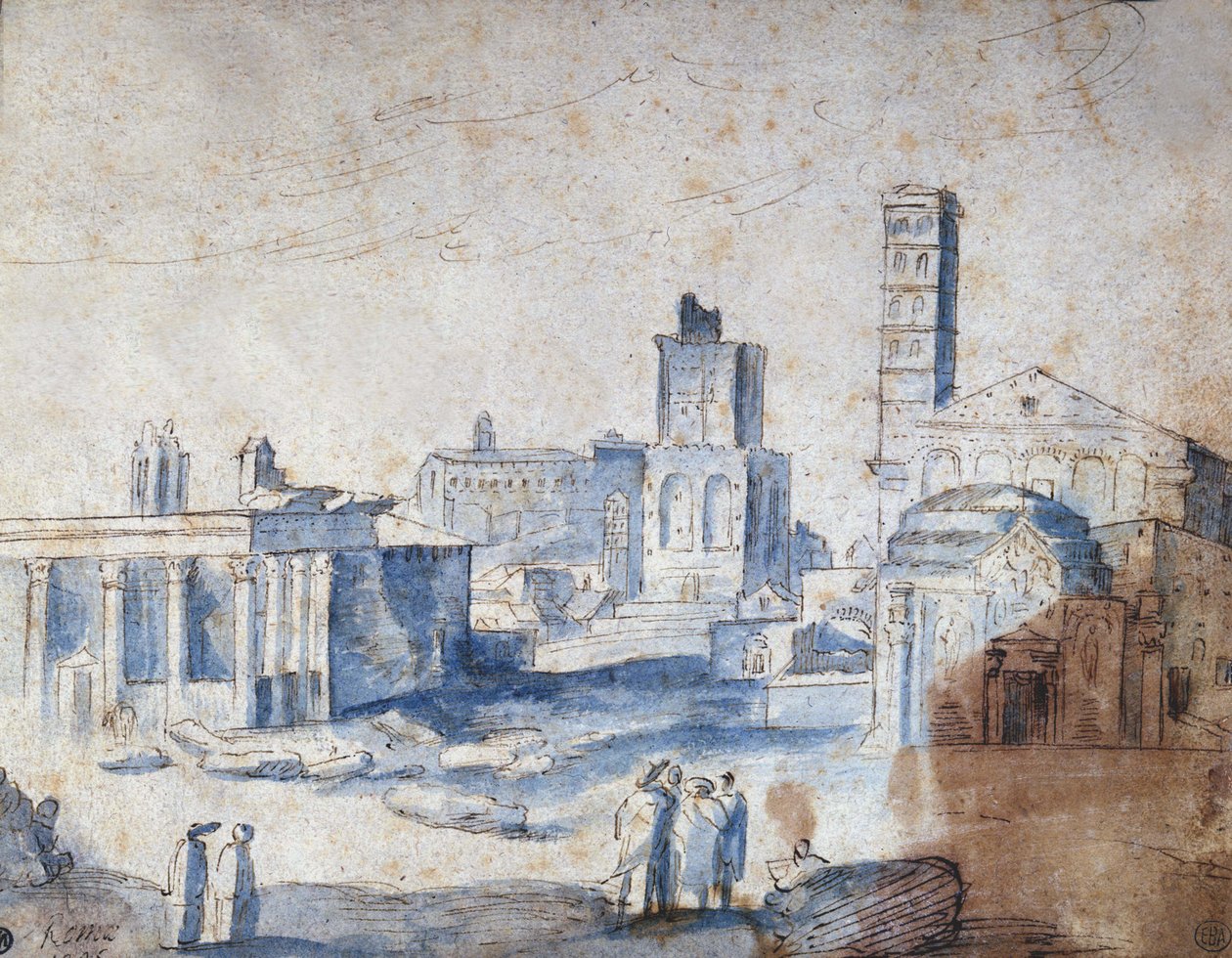 Paul Bril (Brill) tarafından Roma