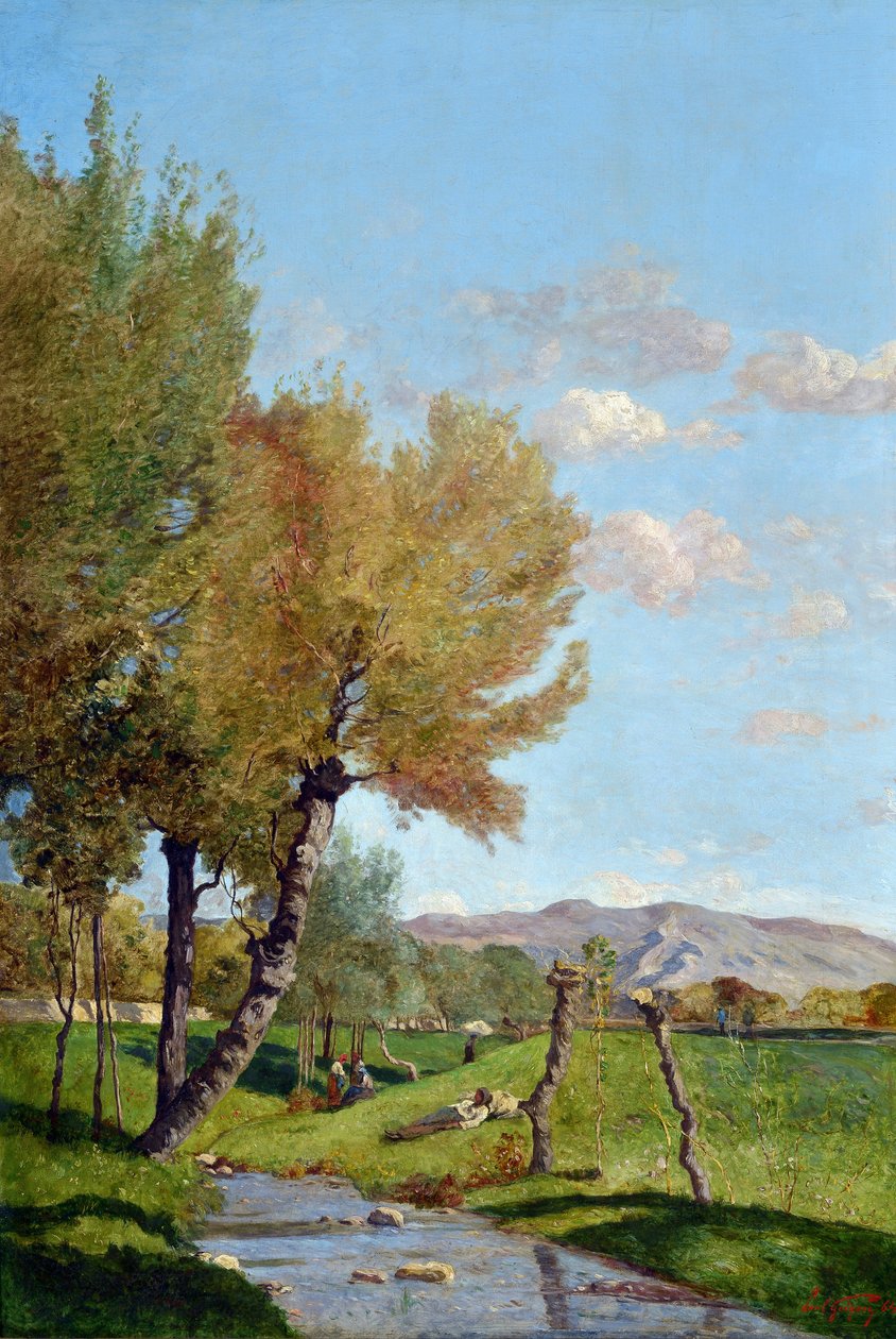 Büyük söğüt (tuval üzerine yağlı boya) by Paul Camille Guigou