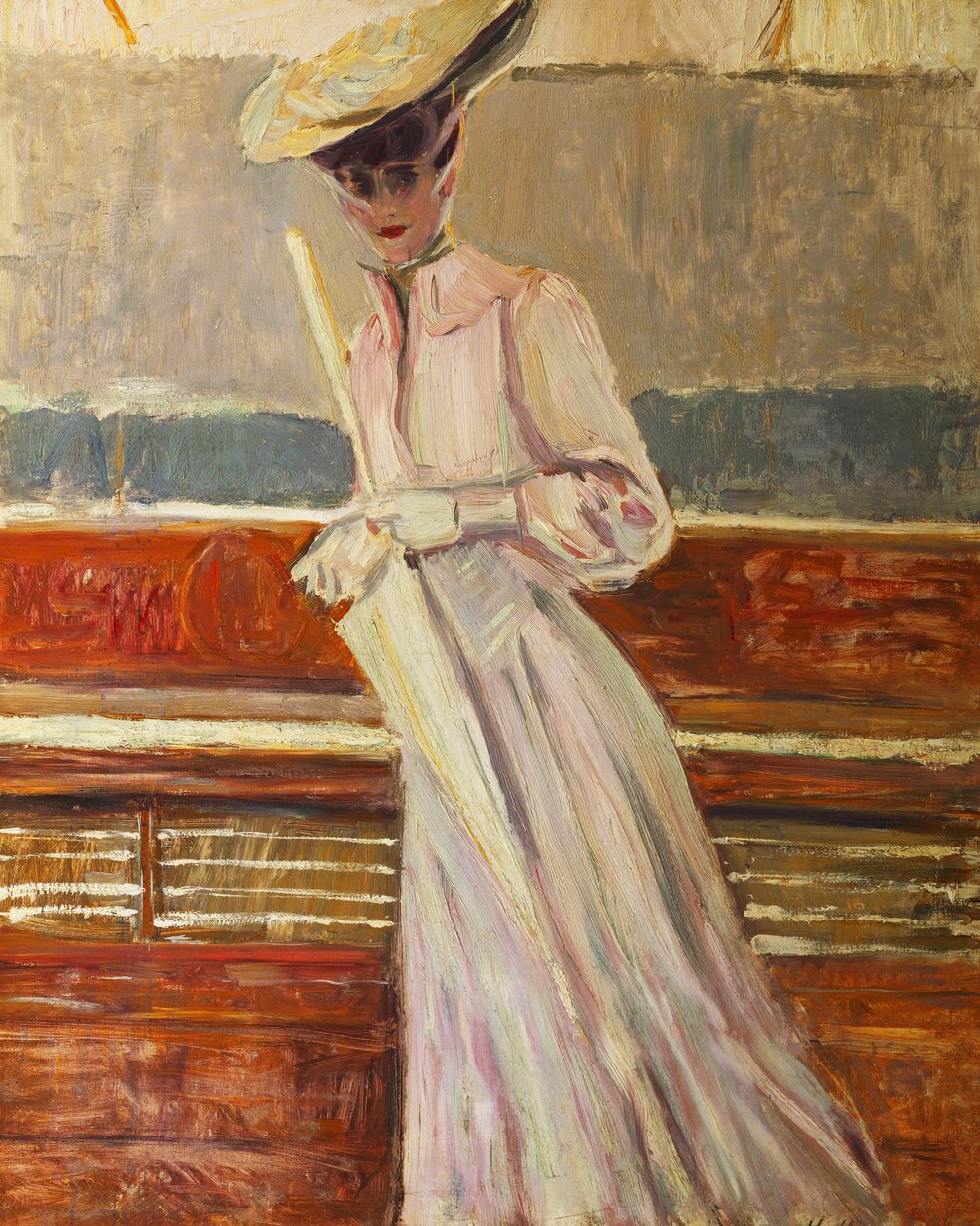 Etoile Yatında Madame Helleu, c.1902 by Paul Cesar Helleu
