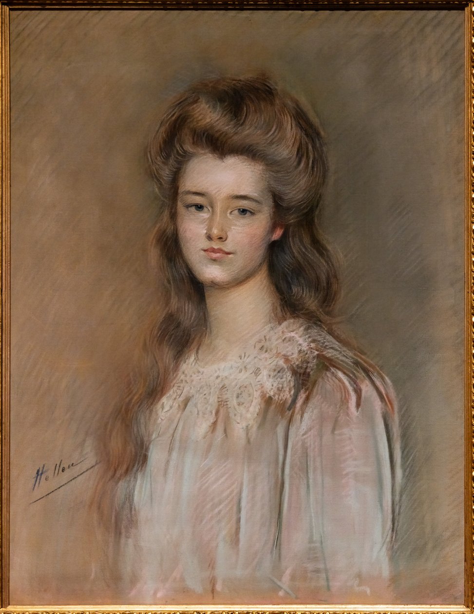 Louise Alida Livingstone'un Portresi by Paul Cesar Helleu