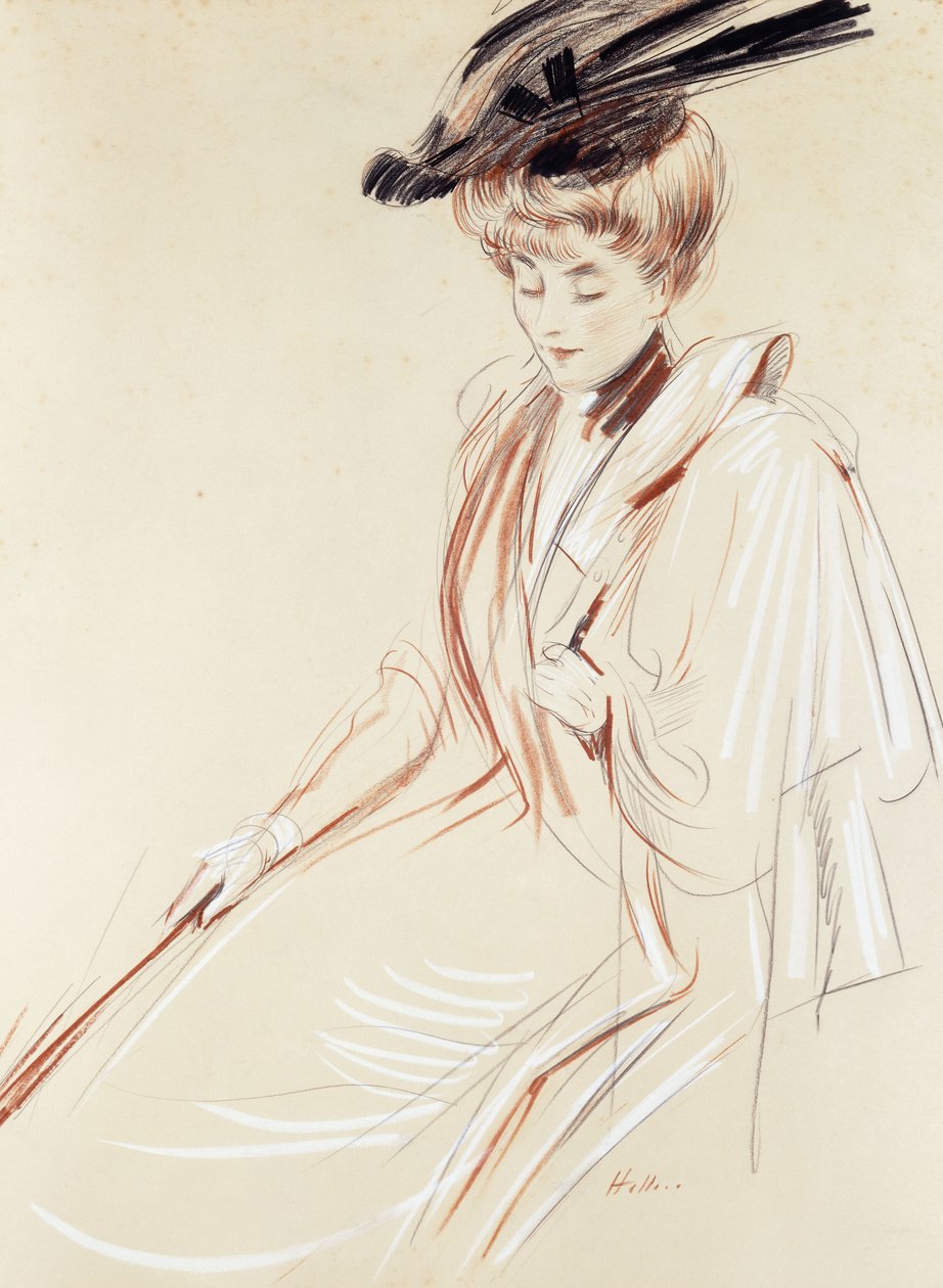 Bir Hanımefendinin Portresi, by Paul Cesar Helleu