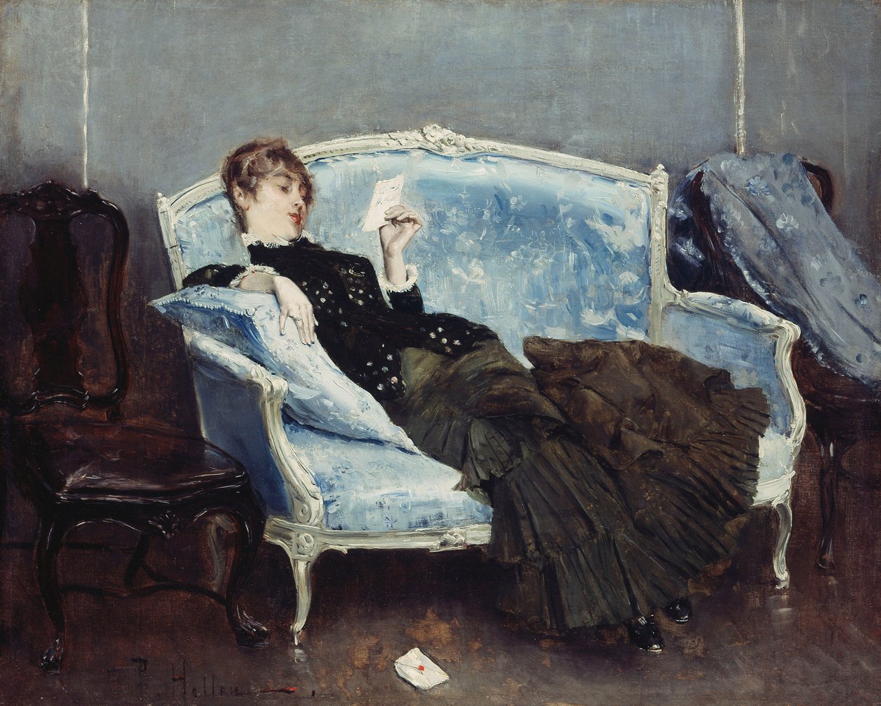 Mektup; Mektup, by Paul Cesar Helleu