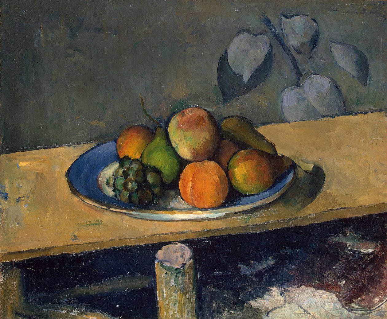 Elmalar, Armutlar ve Üzümler, c.1879 (tuval üzerine yağlı boya) by Paul Cézanne