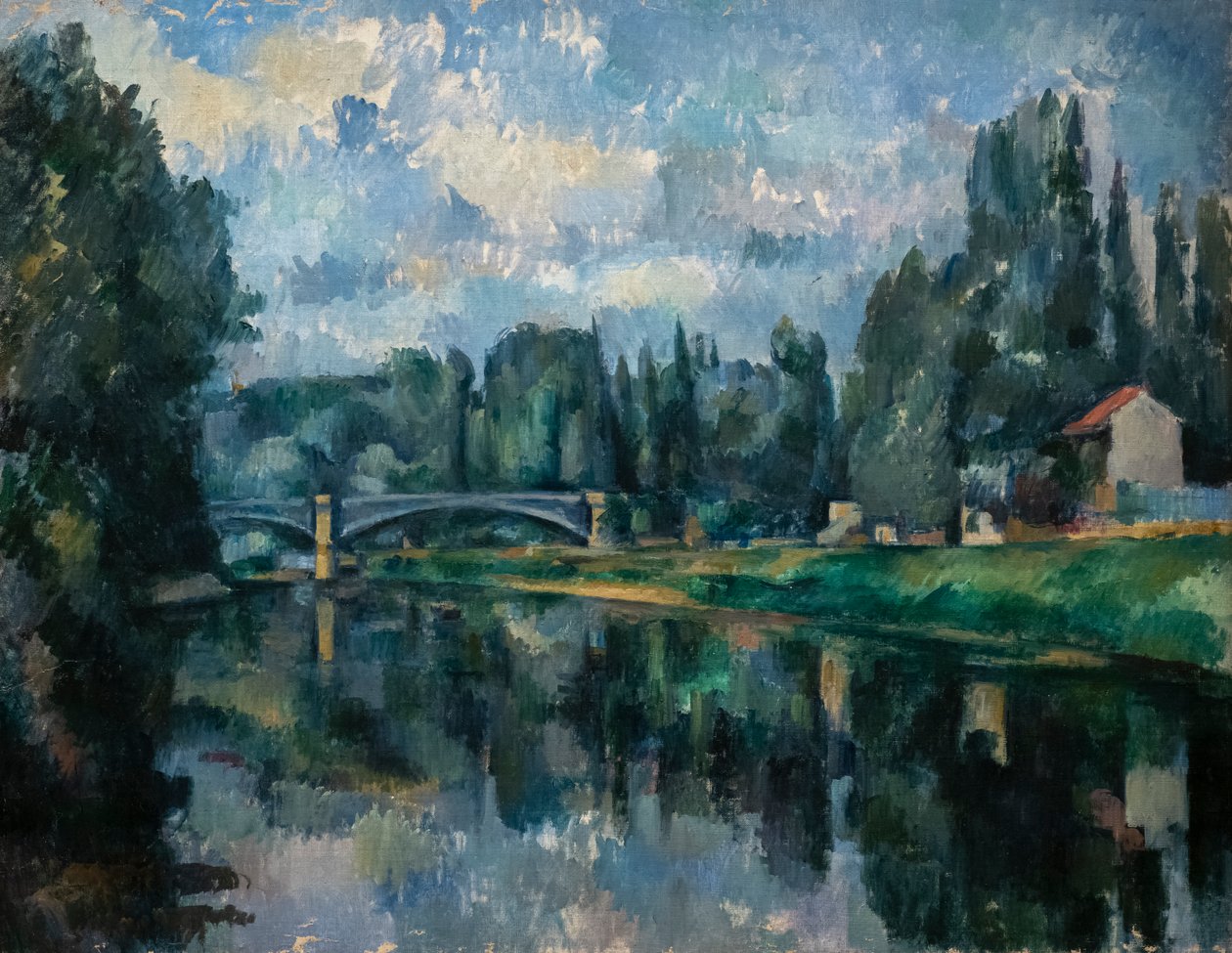 Marne Bankaları by Paul Cézanne