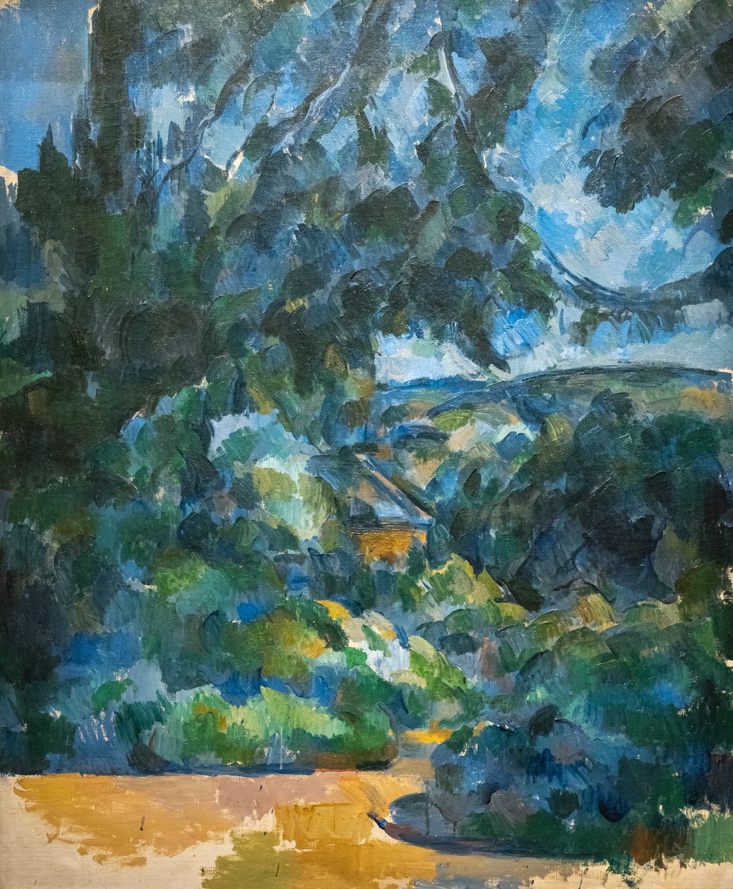 Mavi Manzara by Paul Cézanne