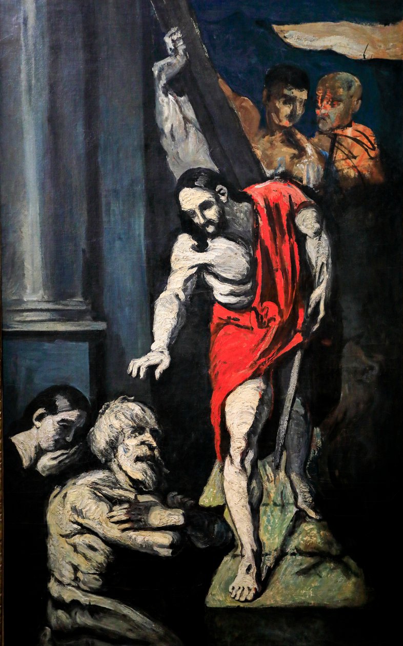 Arafta İsa by Paul Cézanne