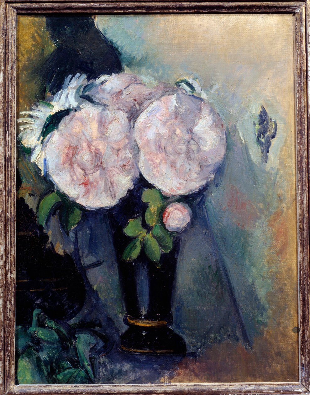 Mavi Vazoda Çiçekler Tablosu Paul Cezanne (1839-1906) 19. Yüzyıl Güneşi. 0,3x0,23 m Paris, Musee de l