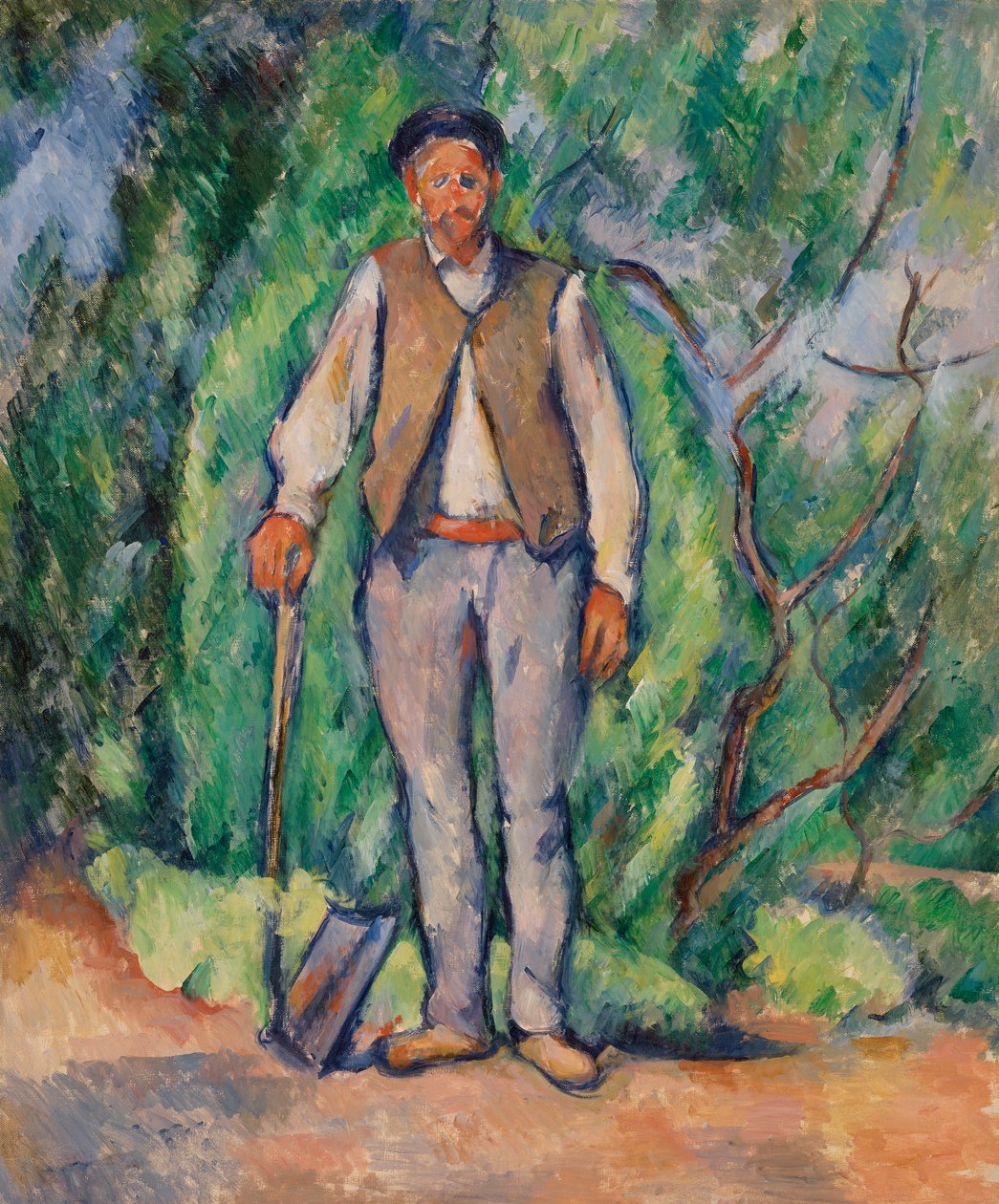 Bahçıvan (tuval üzerine yağlı boya) by Paul Cézanne