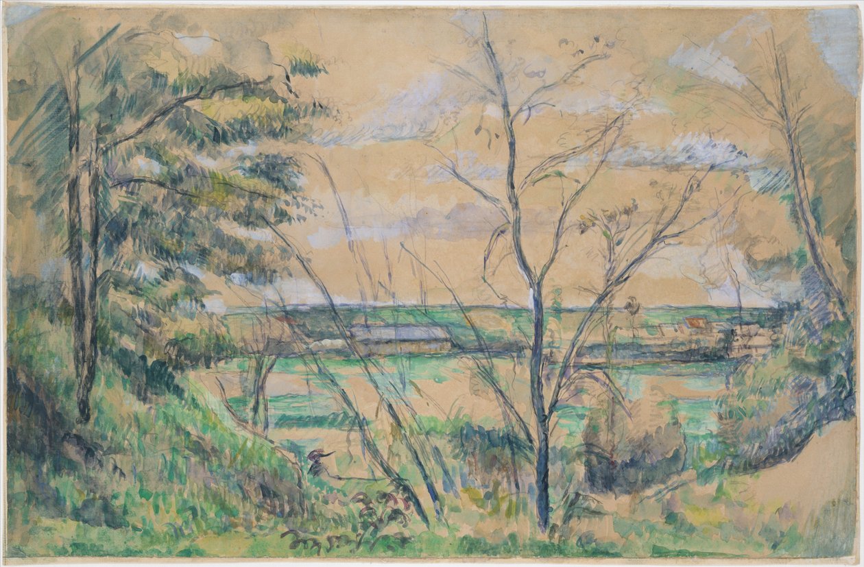 Oise Vadisi'nde by Paul Cézanne