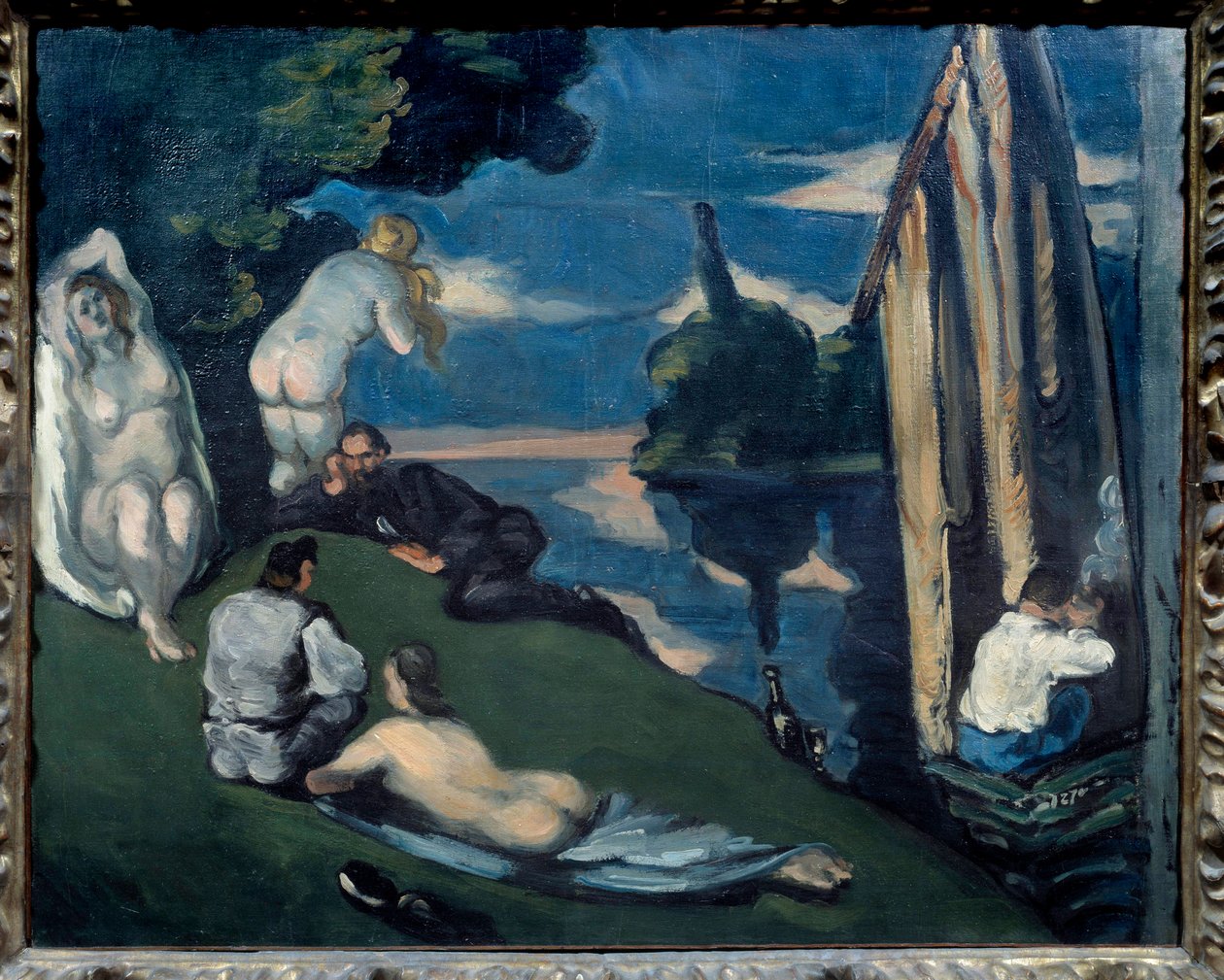 Pastoral veya İdil by Paul Cézanne