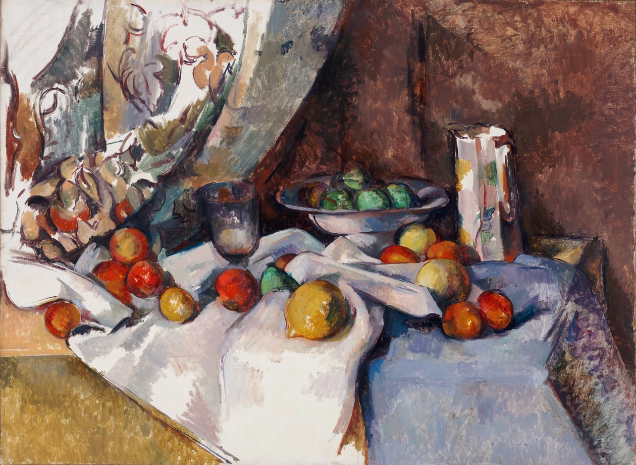 Elmalı Natürmort by Paul Cézanne