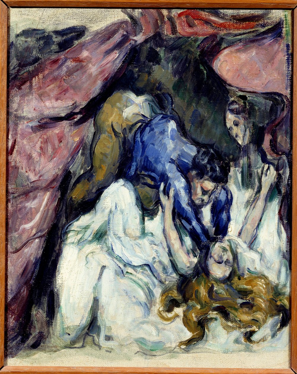 Yabancı Kadın Tablosu Paul Cezanne (1839-1906) 1870 Güneş. 0,31x0,25 m Paris, Orsay Müzesi by Paul Cézanne