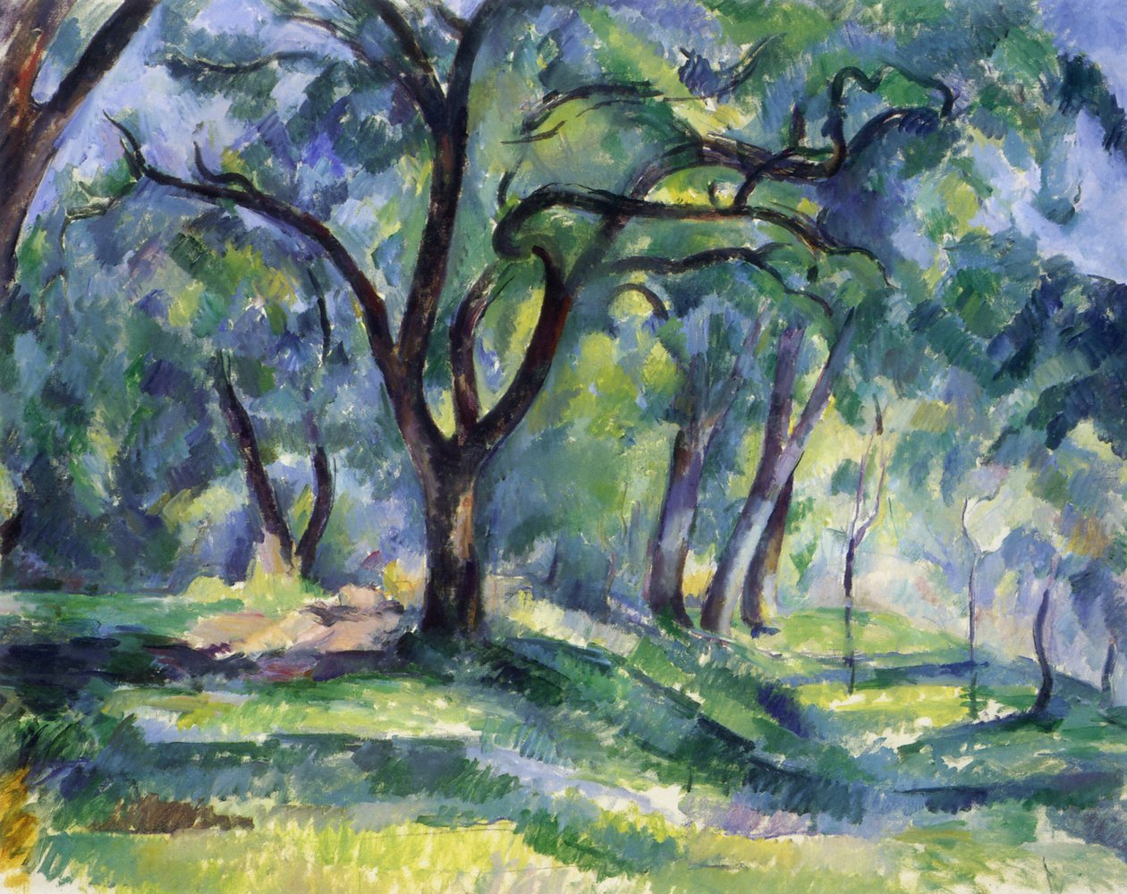 Orman by Paul Cézanne