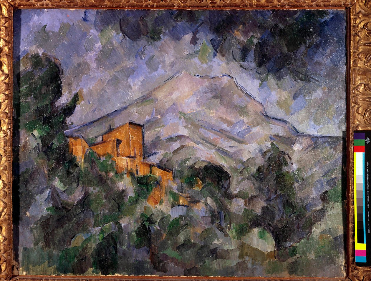 Kutsal Dağ Zaferi ve Kara Kale Tablosu Paul Cezanne (1839-1906) 1904-1906 Tokyo, Bridgestone Müzesi by Paul Cézanne