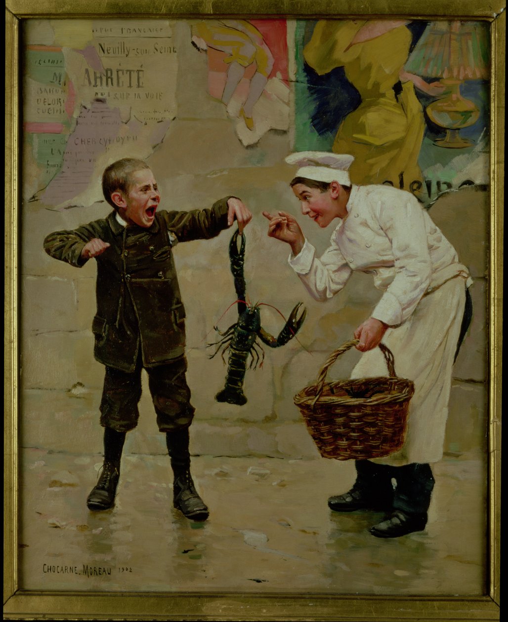 Le Petit Comis (d.1902) by Paul Charles Chocarne Moreau