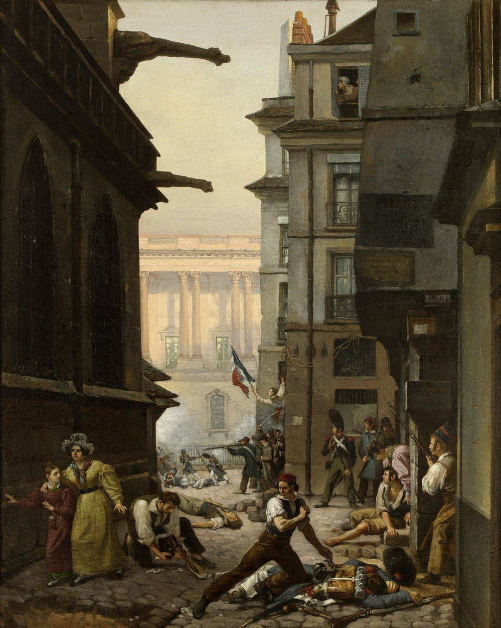 29 Temmuz 1830, 1831 sabahı. by Paul Claude Michel Carpentier