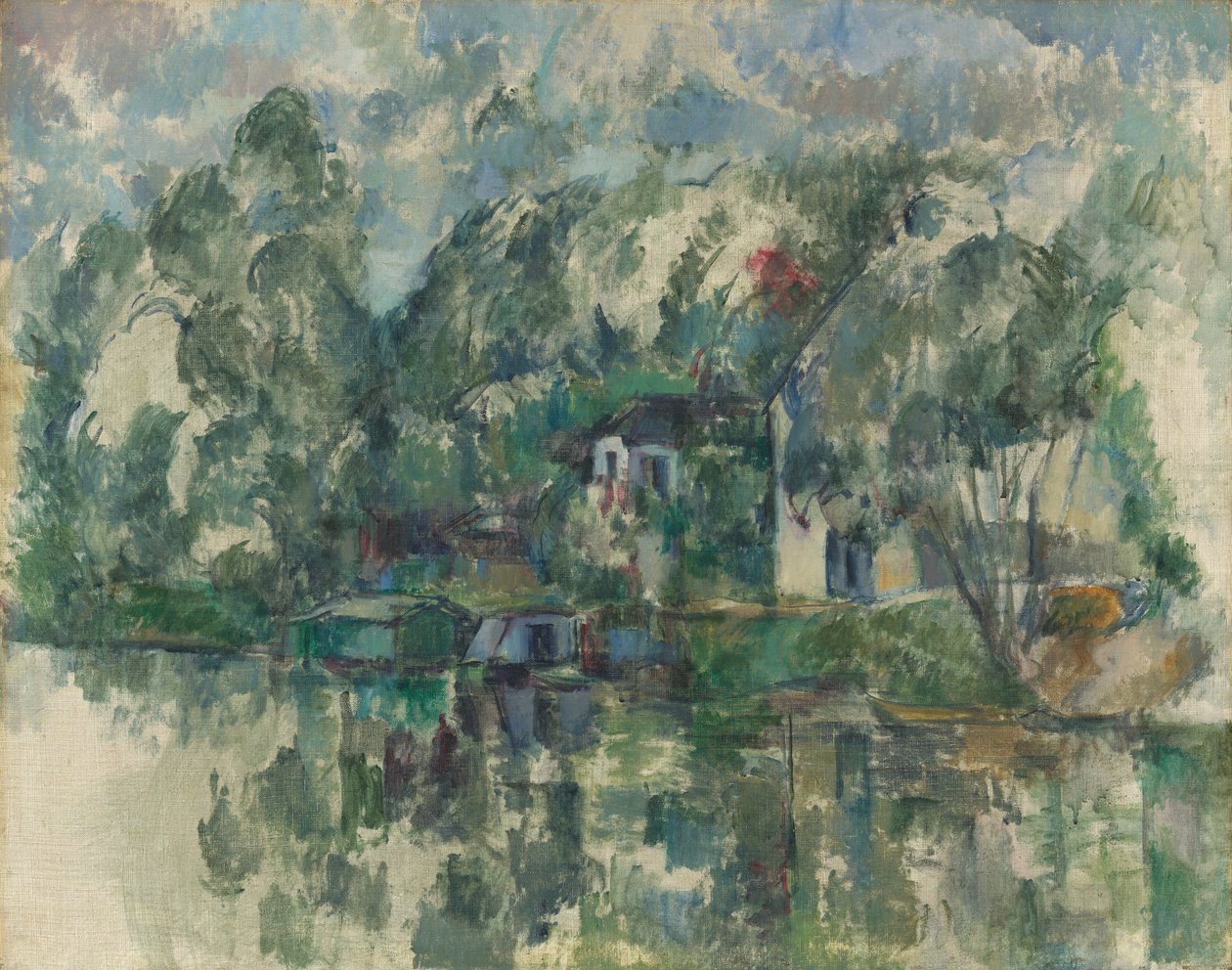 Su Kenarında by Paul Cézanne