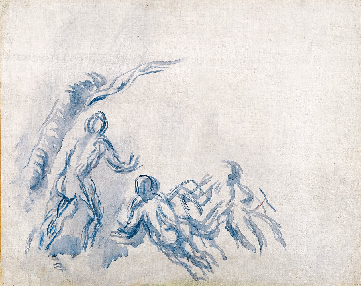 Yıkananlar Yıkananlar, 1904-1906 by Paul Cézanne