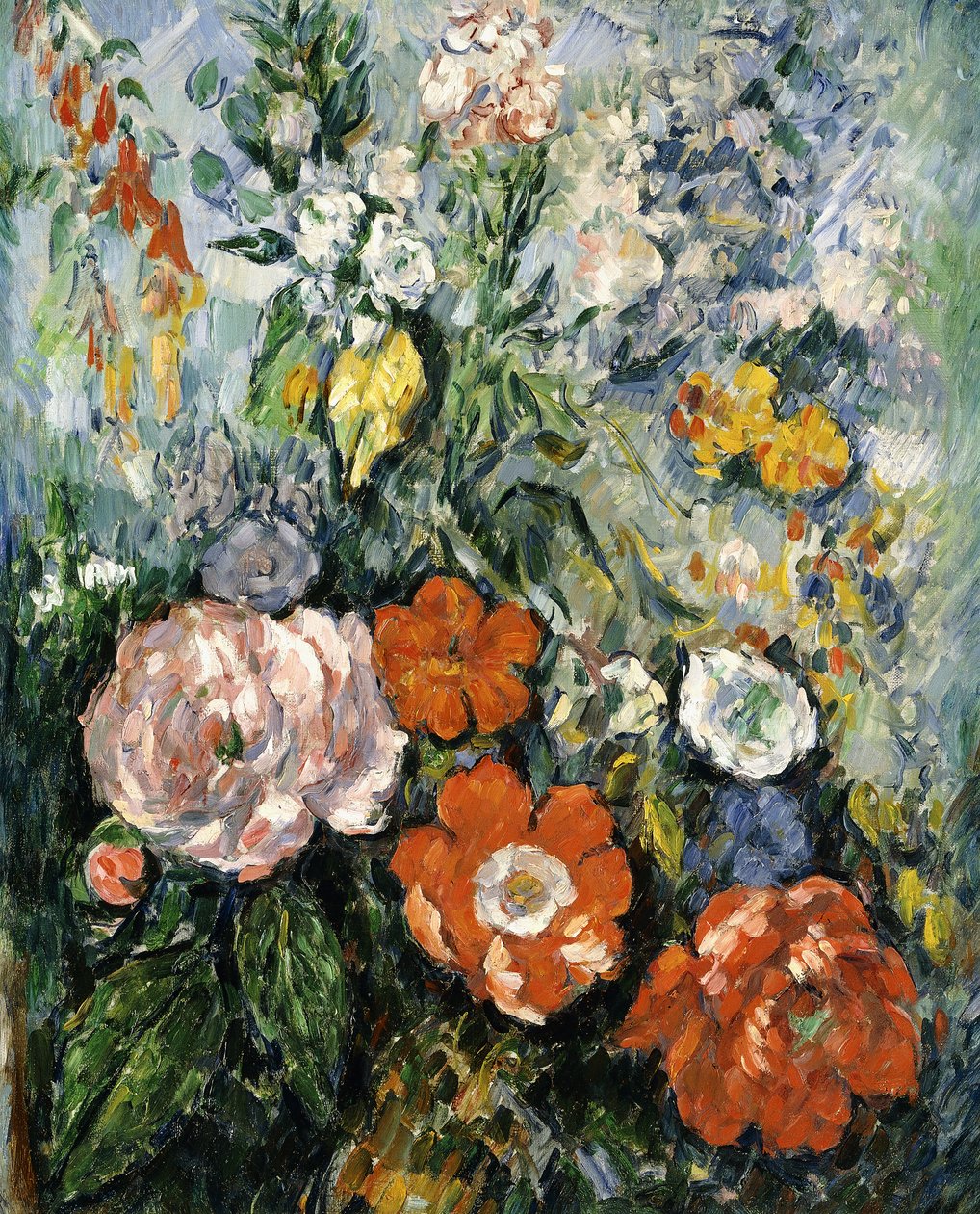 Çiçek Buketi, 1879-1880 by Paul Cézanne