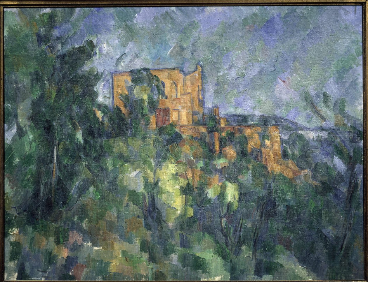 Chateau noir - Tuval üzerine yağlı boya by Paul Cézanne