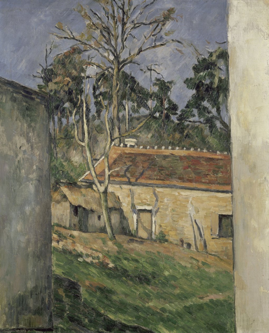 Çiftlik, 1879 by Paul Cézanne