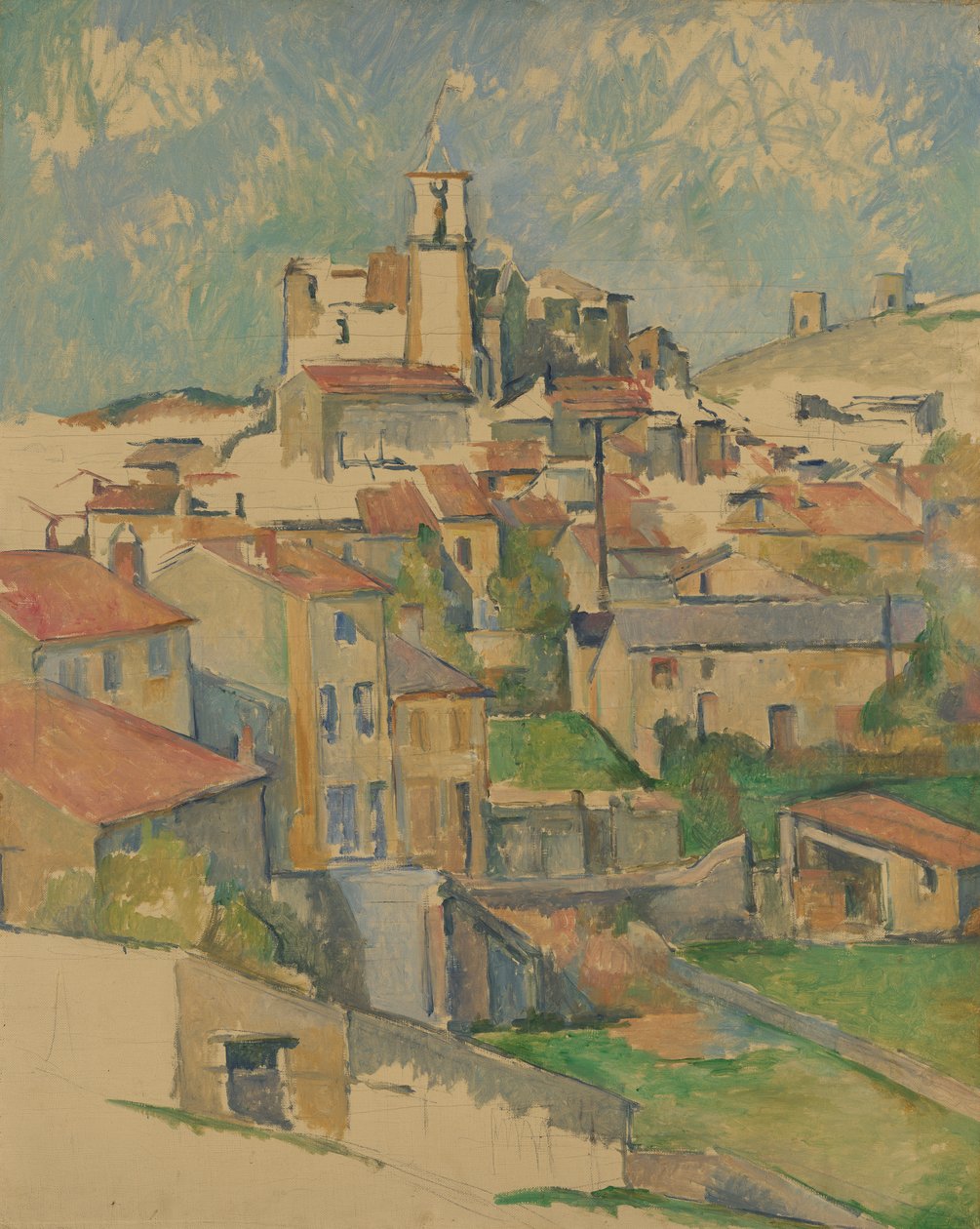 Gardanne, 1885-86. by Paul Cézanne