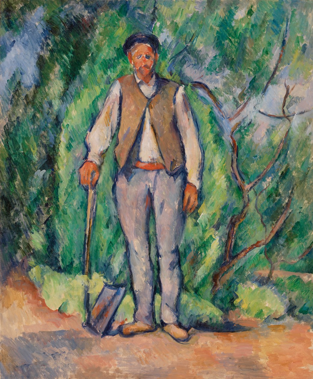 Bahçıvan (Bahçıvan) by Paul Cézanne