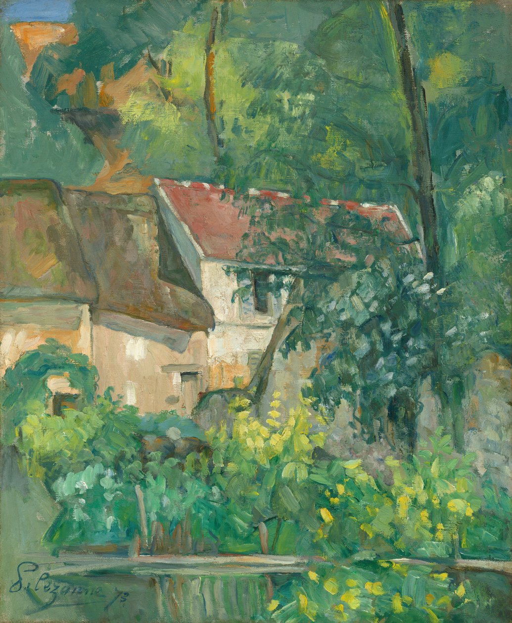 Pere Lacroix Evi by Paul Cézanne