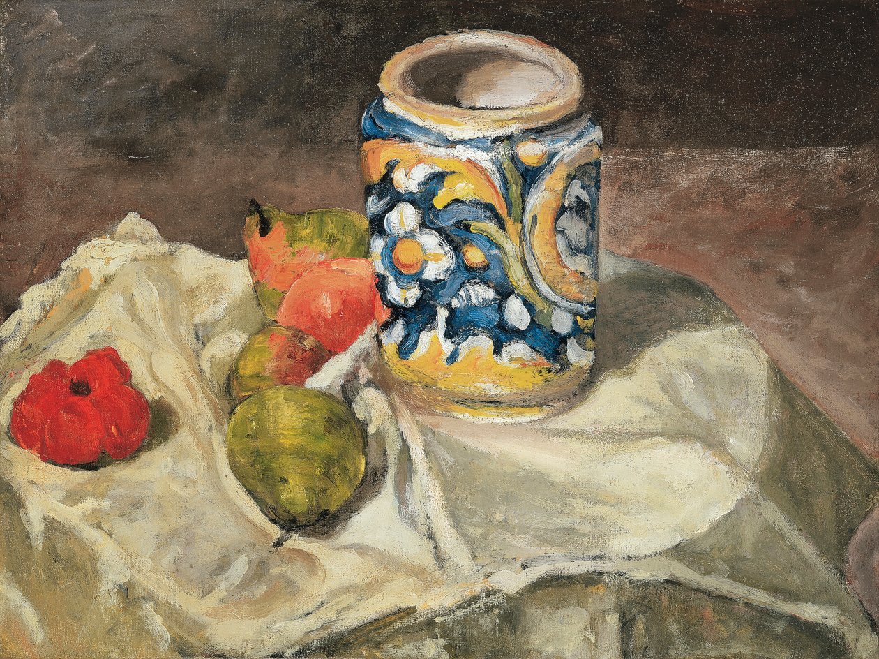 İtalyan Fayansı, 1872-73 by Paul Cézanne