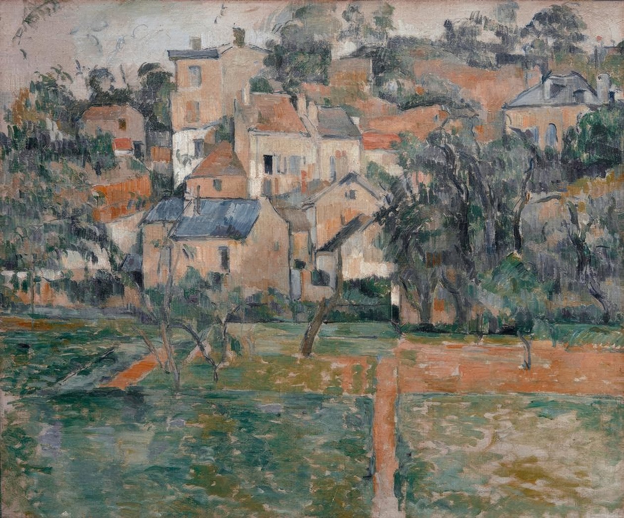 Hermitage, Pontoise by Paul Cézanne