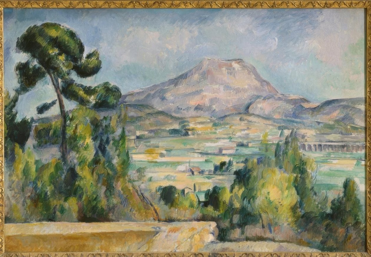 Sainte-Victoire Dağı by Paul Cézanne