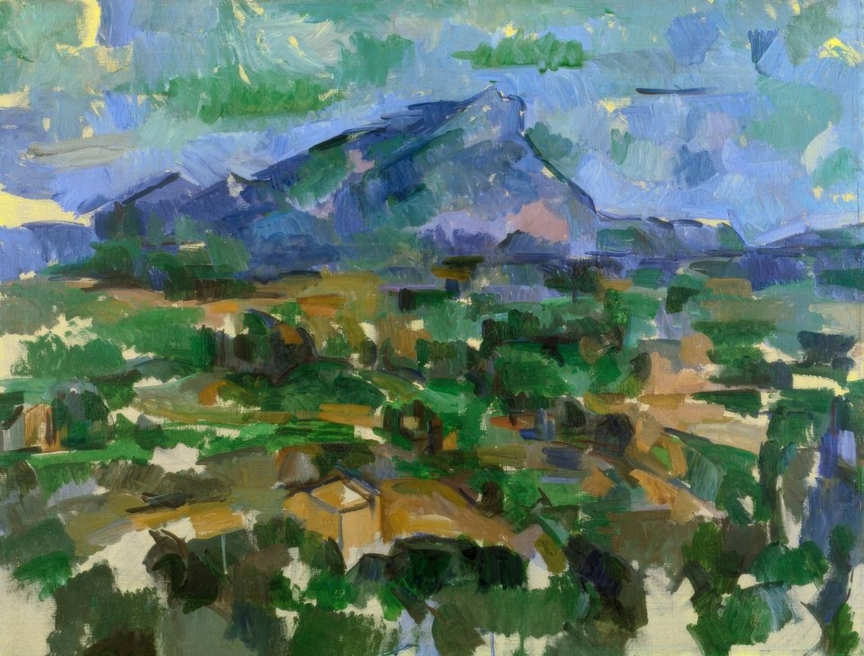 Sainte-Victoire Dağı by Paul Cézanne