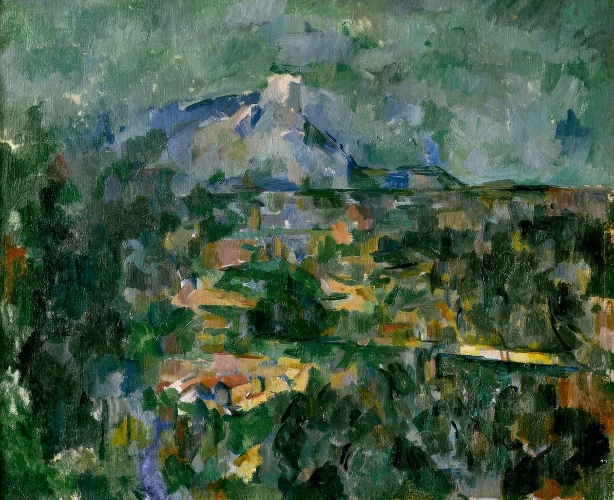 Sainte-Victoire Dağı by Paul Cézanne