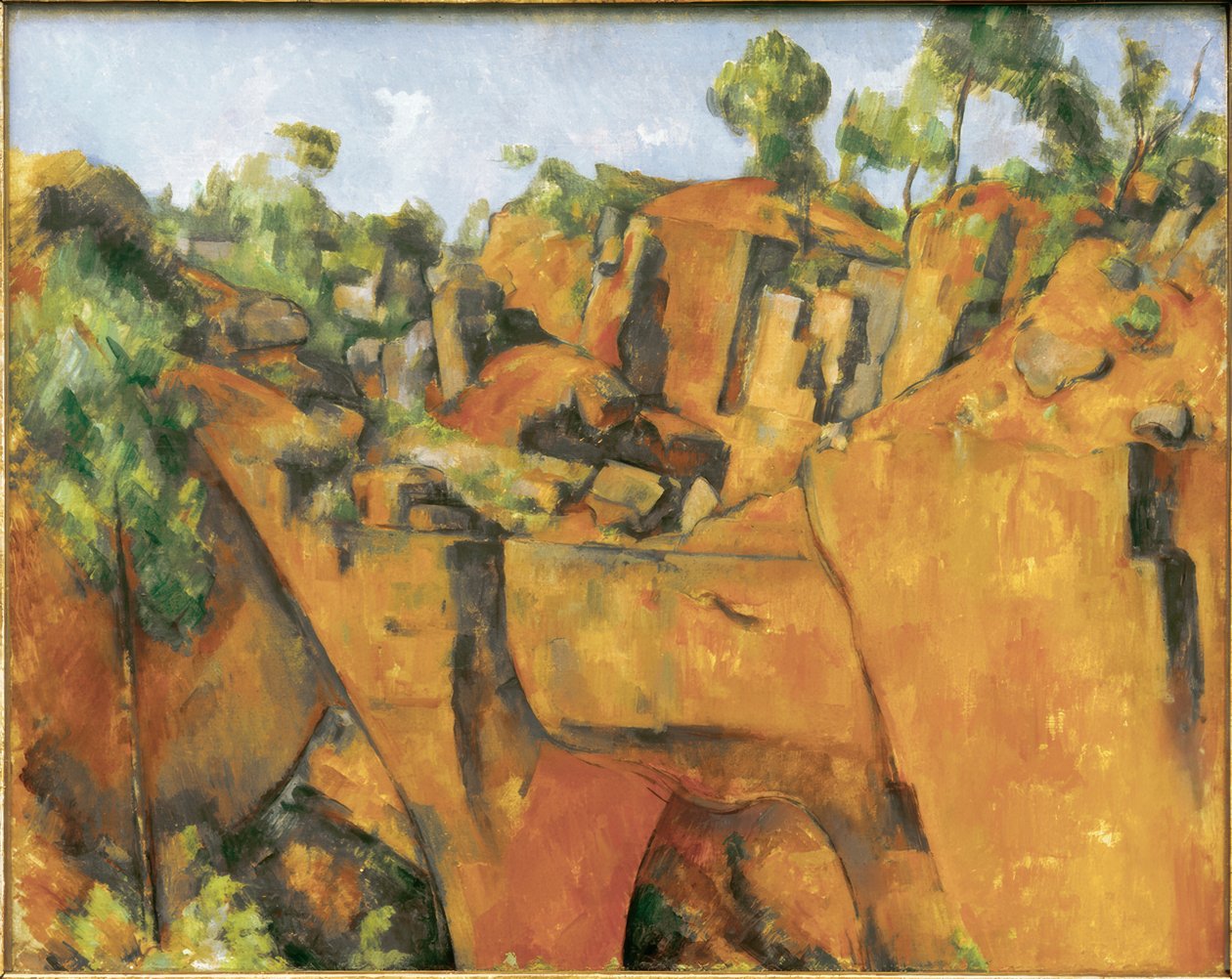 La carrière de Bibémus (Bibemus taş ocağı) by Paul Cézanne