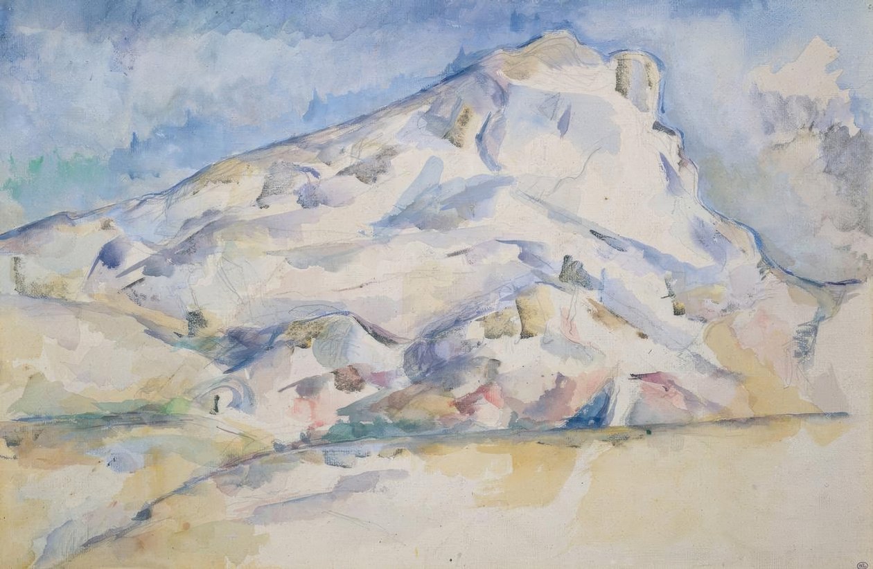 Sainte Victoire Dağı by Paul Cézanne