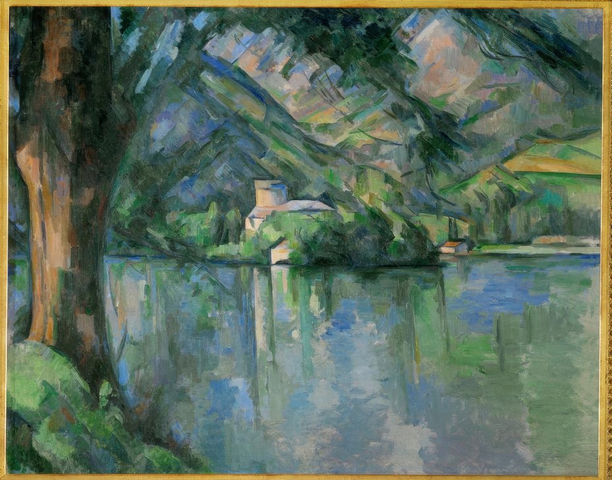 Annecy Gölü by Paul Cézanne
