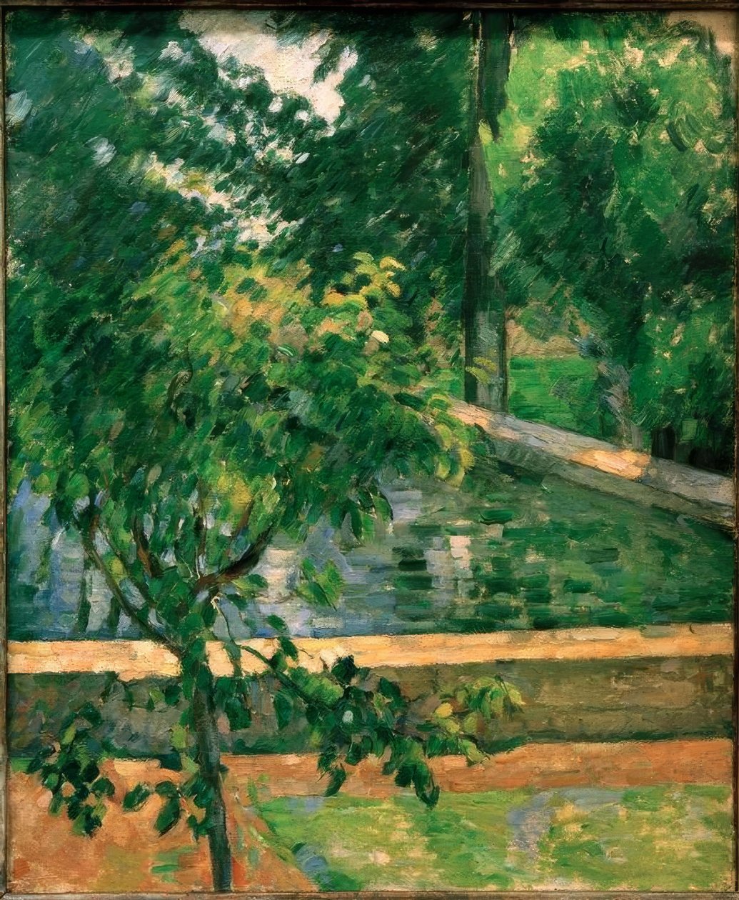 Jas de Bouffan Havzası by Paul Cézanne