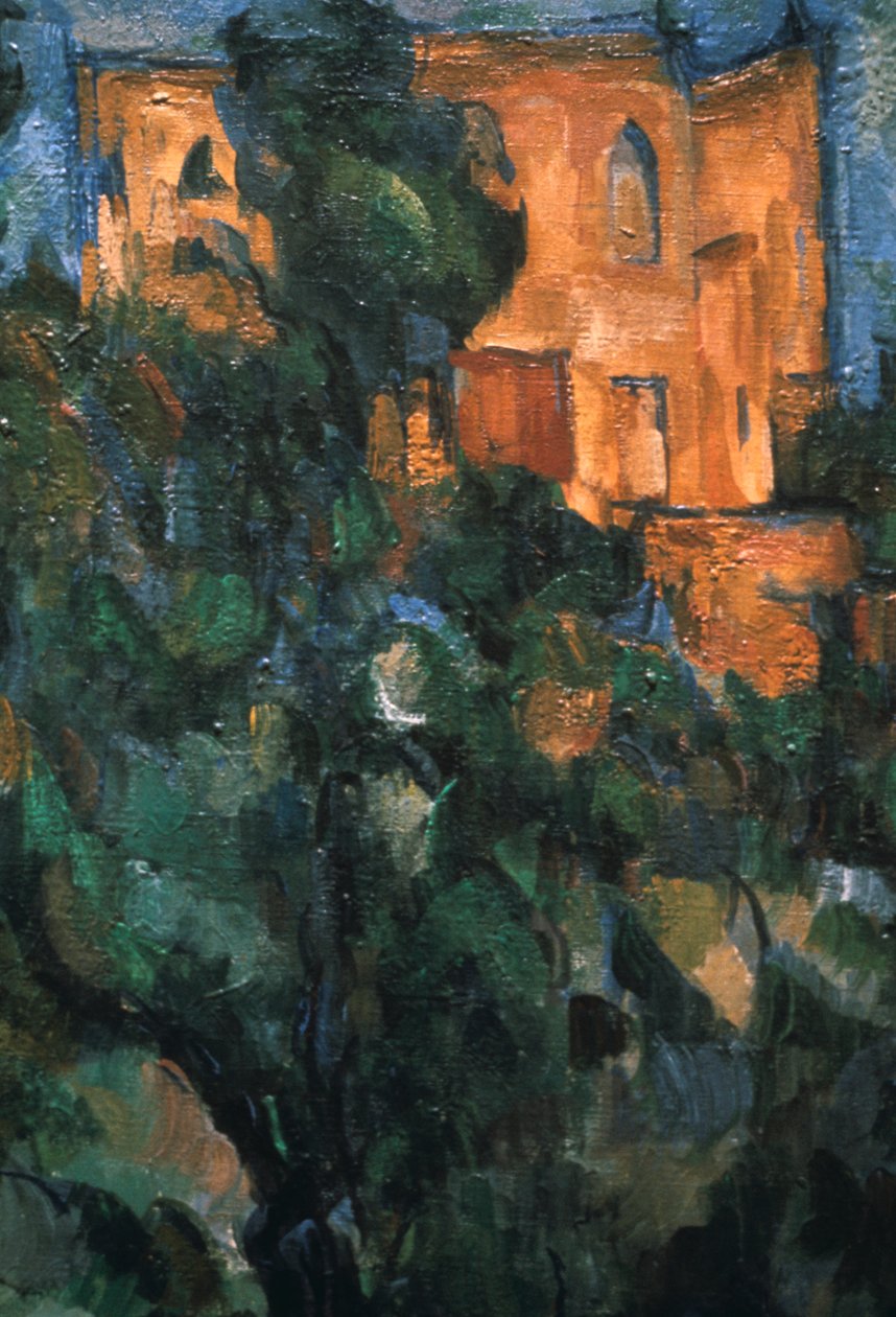 Kara Şato, detay, 1904-1906 by Paul Cézanne