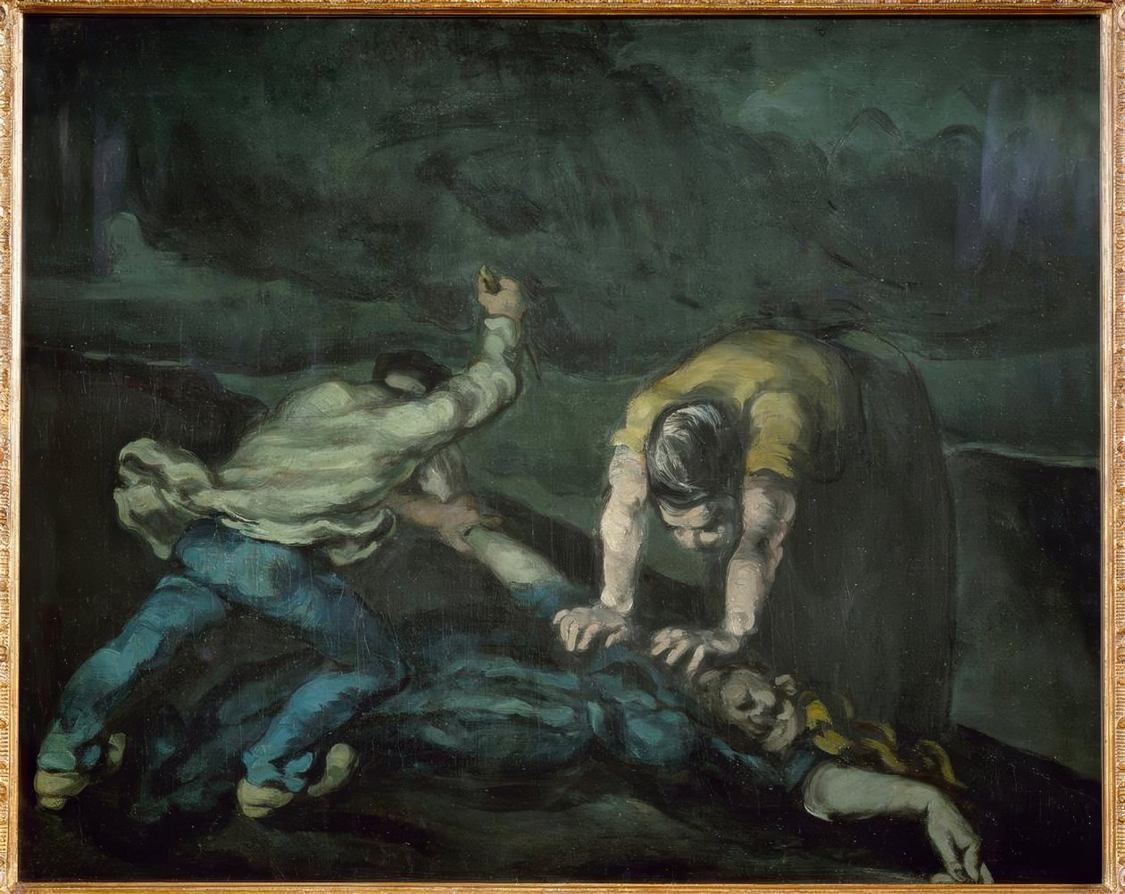 Cinayet by Paul Cézanne
