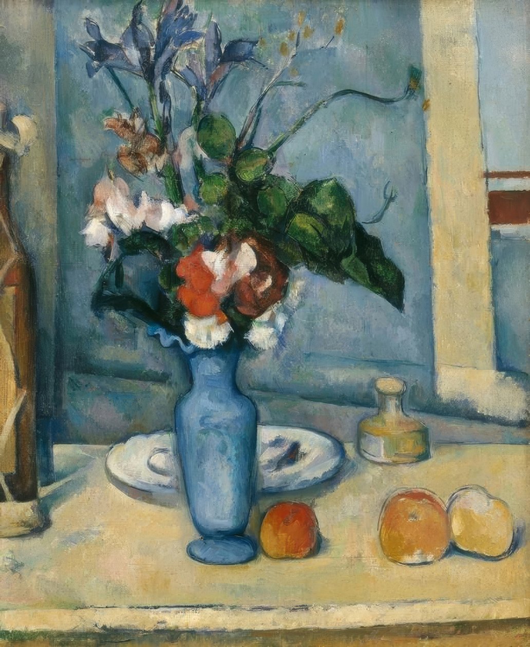 mavi vazo by Paul Cézanne