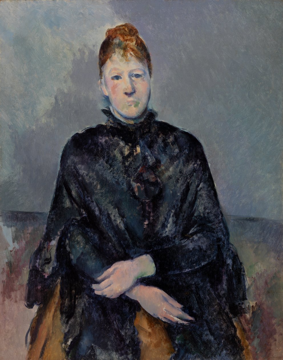 Madam Cézanne (Madam Cézanne'ın Portresi) by Paul Cézanne