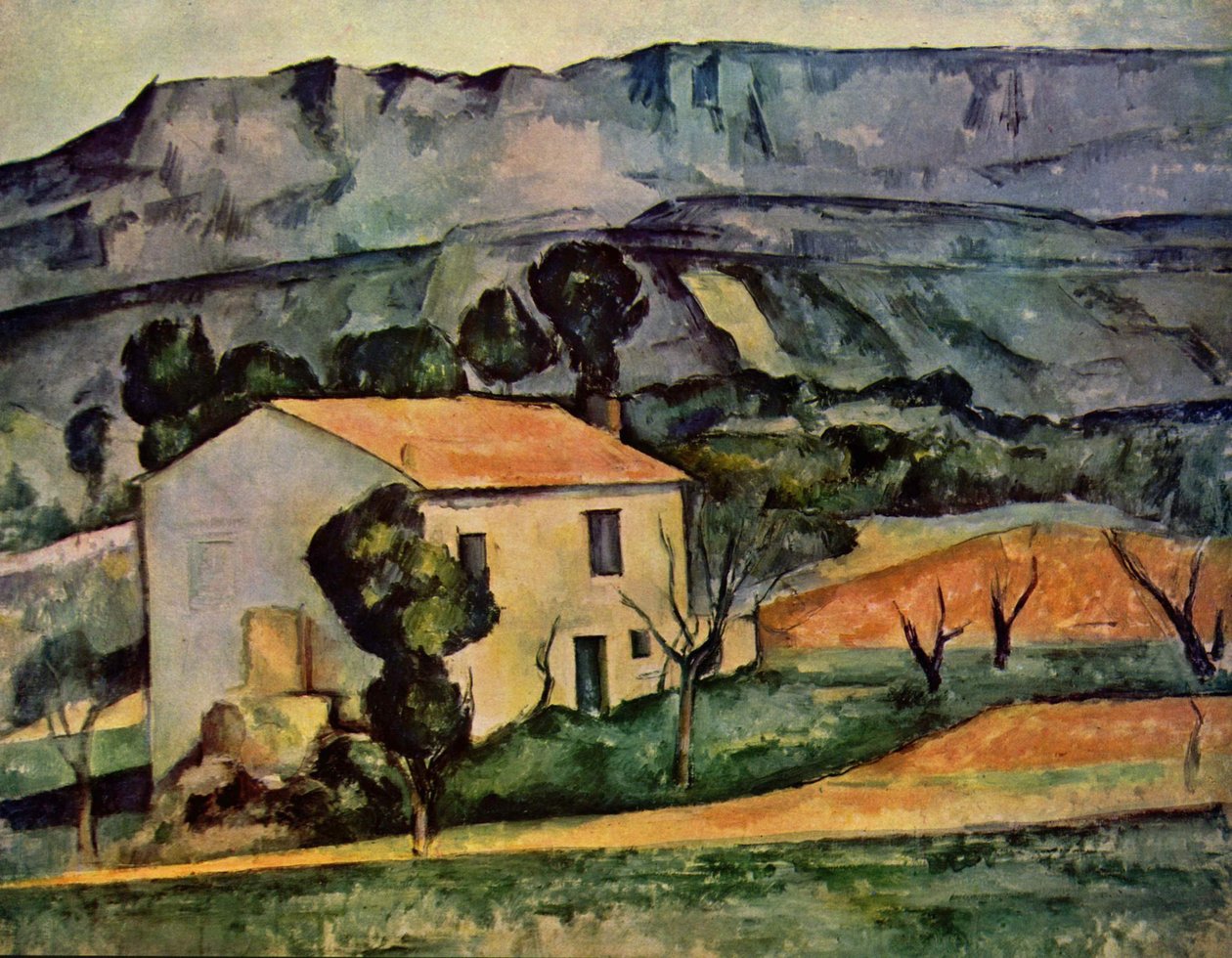 Gardanne yakınlarındaki Sainte-Victoire