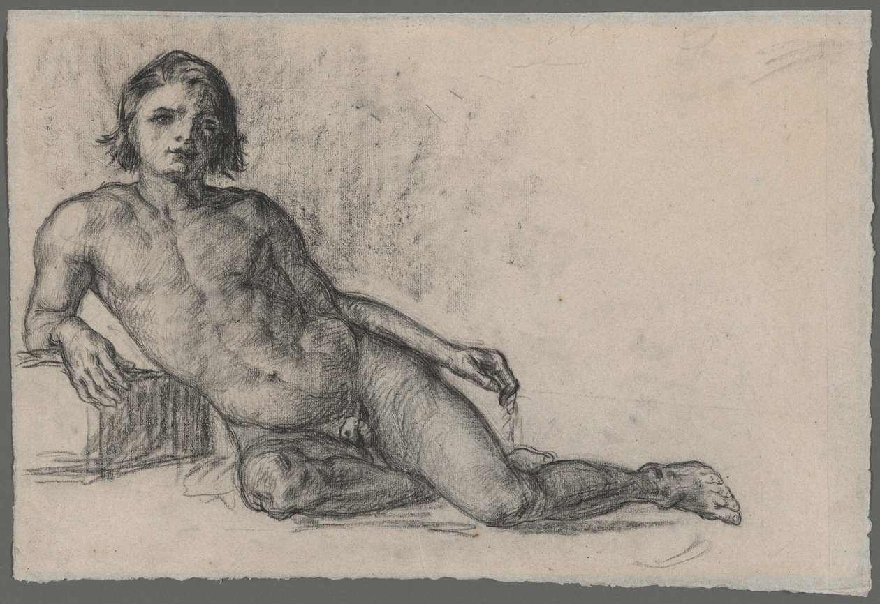 erkek çıplak by Paul Cézanne