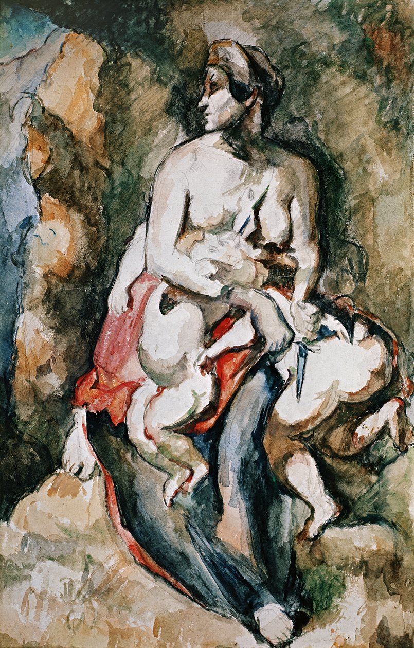 Medea, 1880 by Paul Cézanne