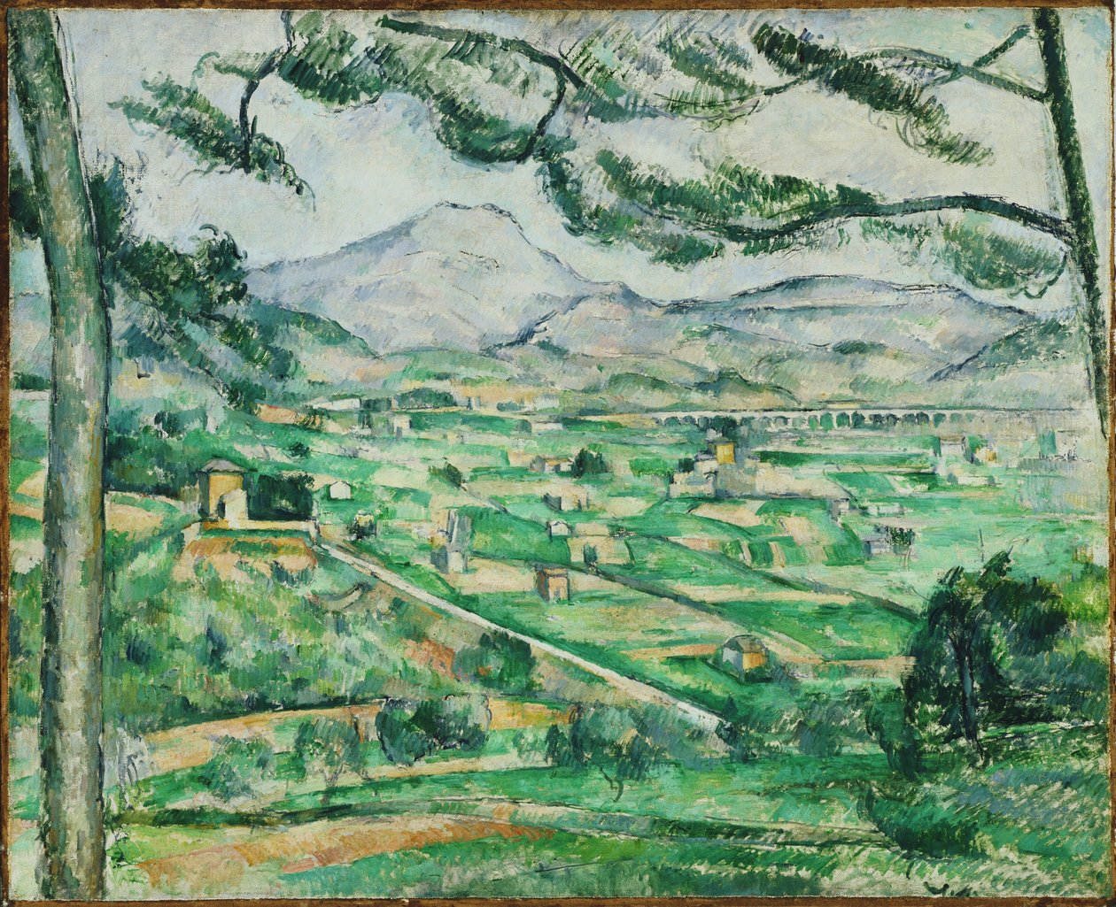 Sainte-Victoire Dağı by Paul Cézanne
