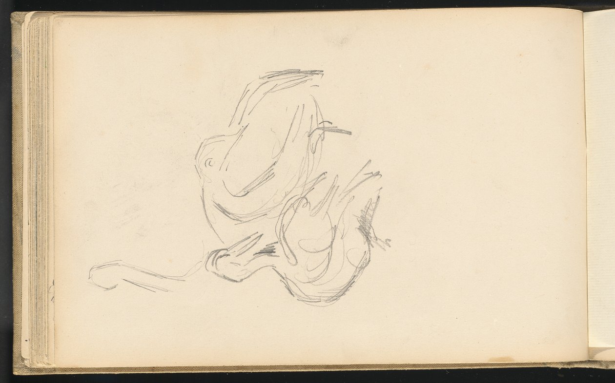 pelikanlar by Paul Cézanne